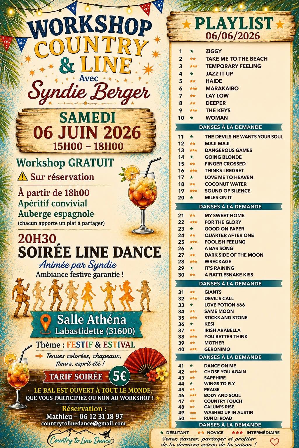 Playlist du 06 juin 2026
