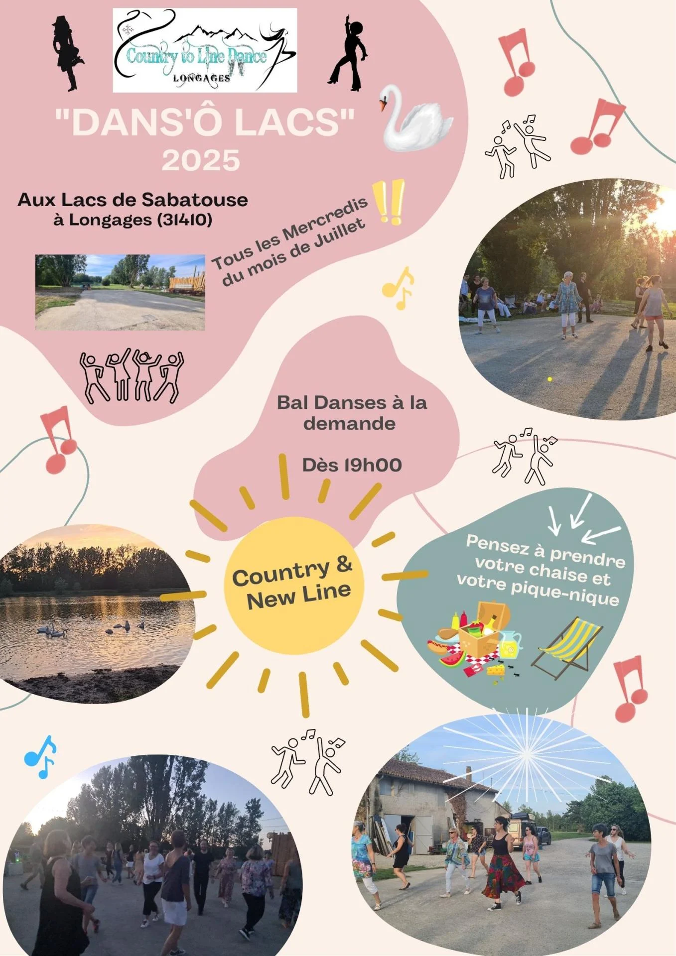 Affiche dans o lacs